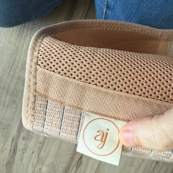 Autumn Jack Tan Mesh Maternity Waist Support Belt Sz XL - Picture 3 of 5